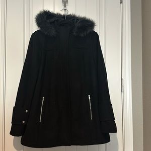 A new day black coat.